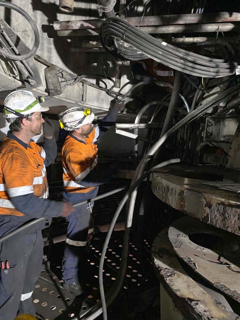 Electrical Cable Install - Stacker Reclaimer