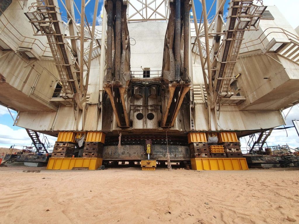Jacked Dragline