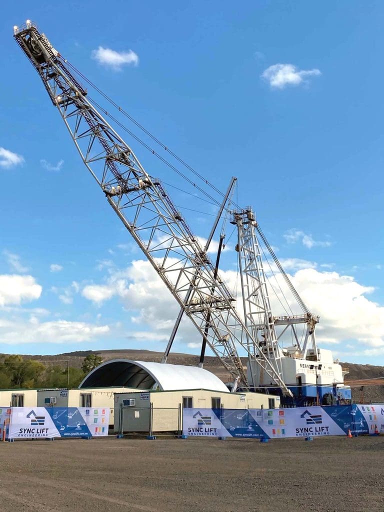 Meandu Dragline Shutdown